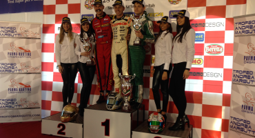 SGrace/MARANELLO KART PUT IN A GREAT SHOW AT THE ANDREA MARGUTTI TROPHY. STRONG PODIUM FOR DANTE 