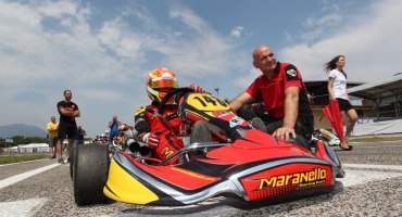 SGrace/MARANELLO KART'S DRIVERS PUT IN GREAT BATTLES IN THE ITALIAN CHAMPIONSHIP ROUND OF SARNO