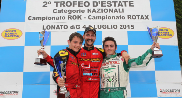 SGrace/MARANELLO KART TRIUMPHYING AT THE SUMMER TROPHY OF LONATO WITH DANTE AND MOSCA 