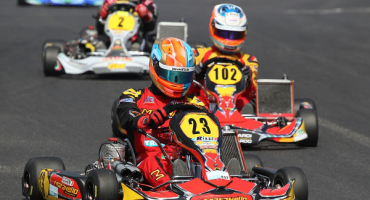 DANTE AND SANI SPECTACULAR IN KZ2 AT THE 27TH SPRING TROPHY IN LONATO