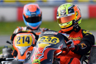 Exceptional performance by christoph hold on maranello kart in kz2 at the dkm opener in lonato