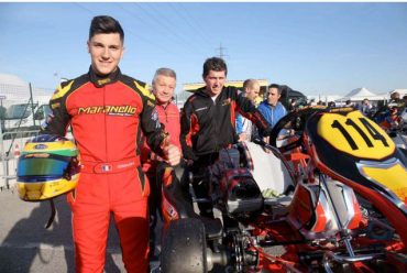 Maranello kart and nicolas gonzales win the spring trophy