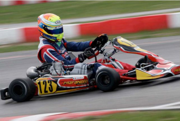 A successful exit to siena at the pacini trophy for maranello kart