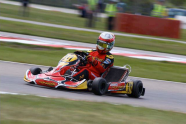 Gonzales and maranello kart sixth in genk at the kz2 european championship