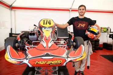 Maranello kart at the kz2 international super cup in genk