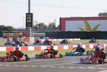 Maranello kart dominates kz2 at the opener of the autumn trophy in lonato 