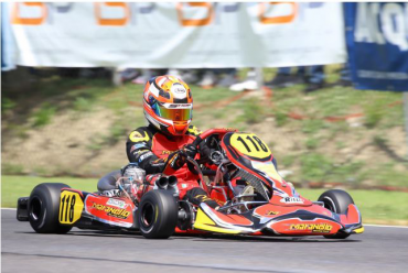 Maranello kart at the third round of the italian aci karting championship